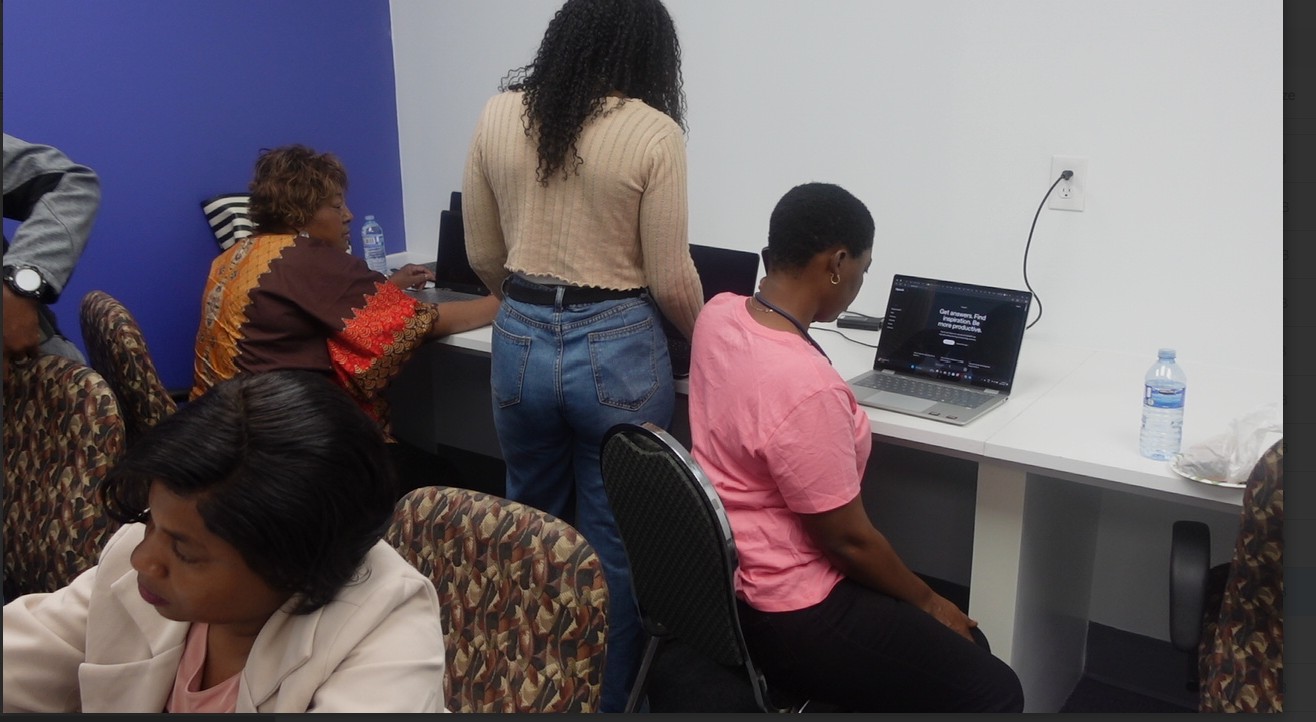 Community participants collaborating during an advocacy and learning event